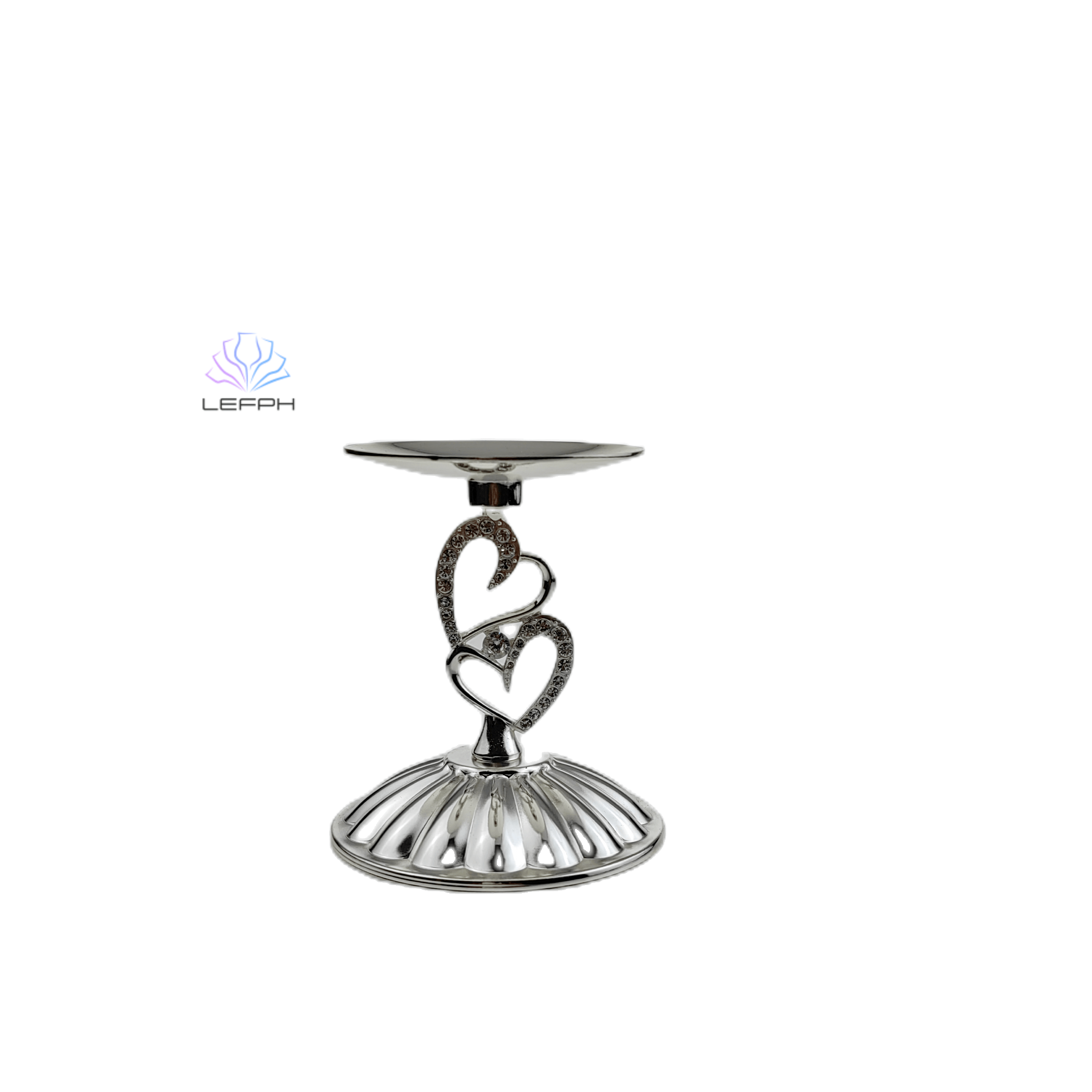 Metal candle holder