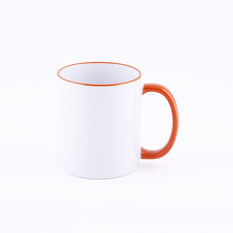 Color-changing ceramic coffee cup