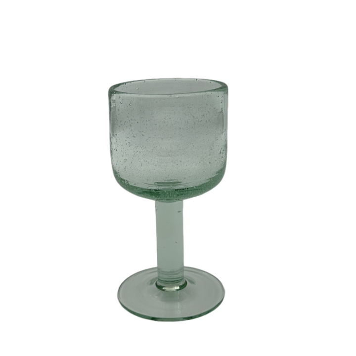 Green Wine Glass