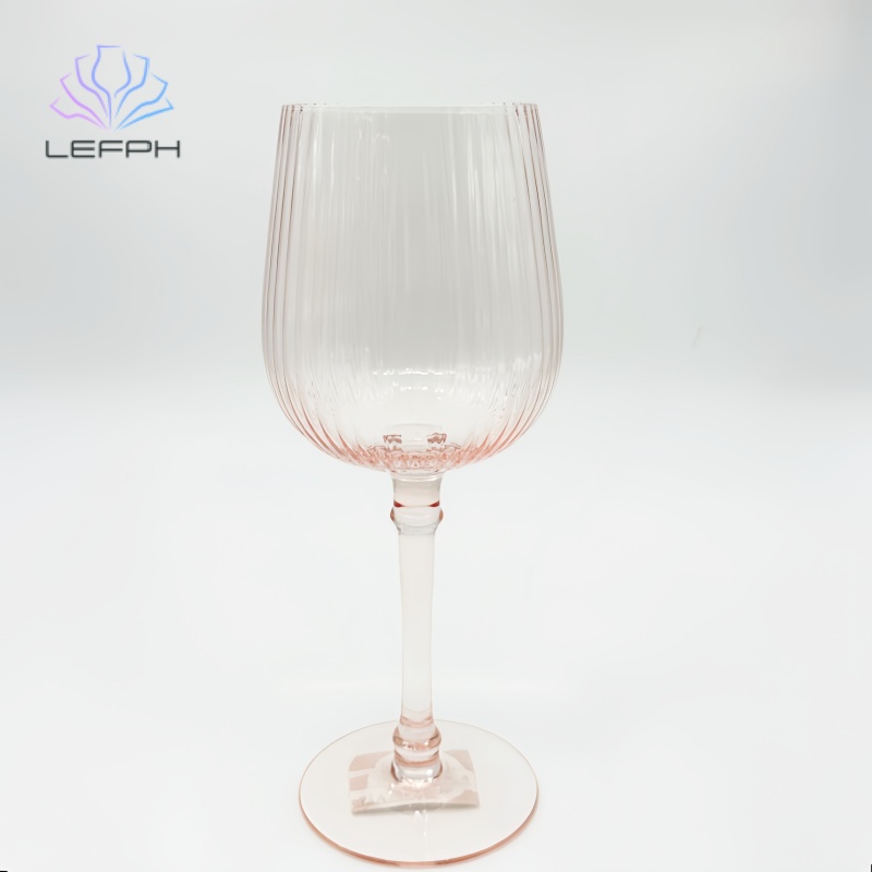 Pink Vertical wine Glass (M)