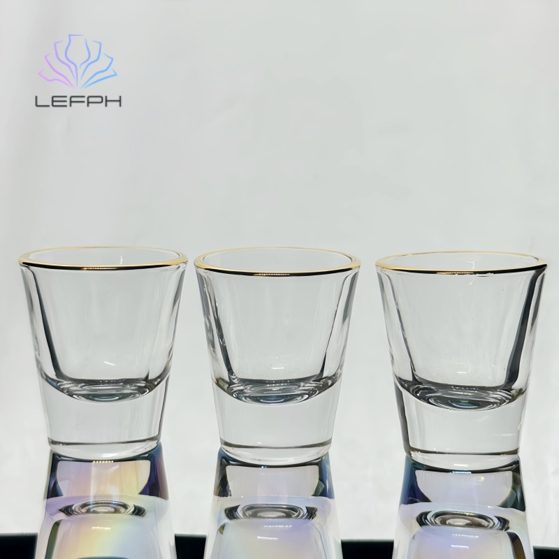 Phnom Penh clear shot glass set