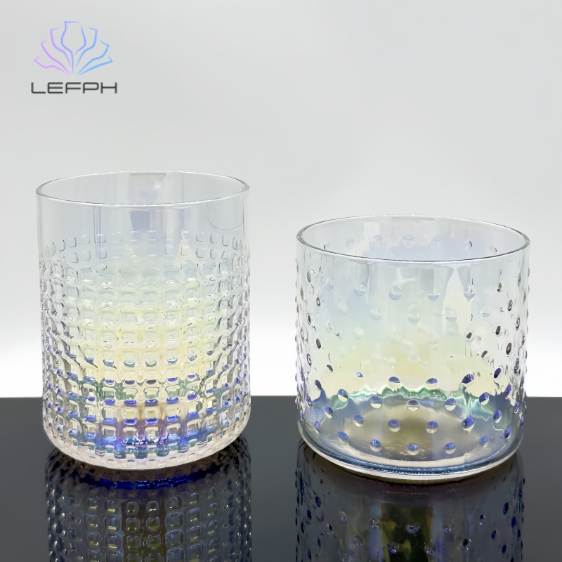 Laser clear whiskey glass