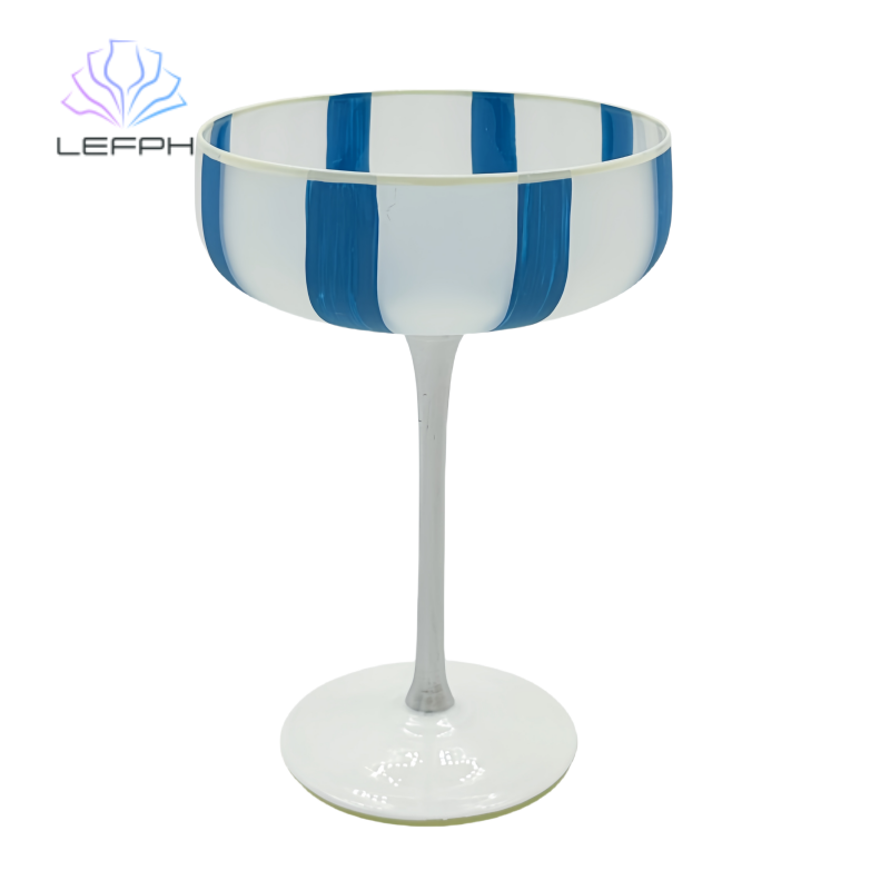 Hand-painted vertical design