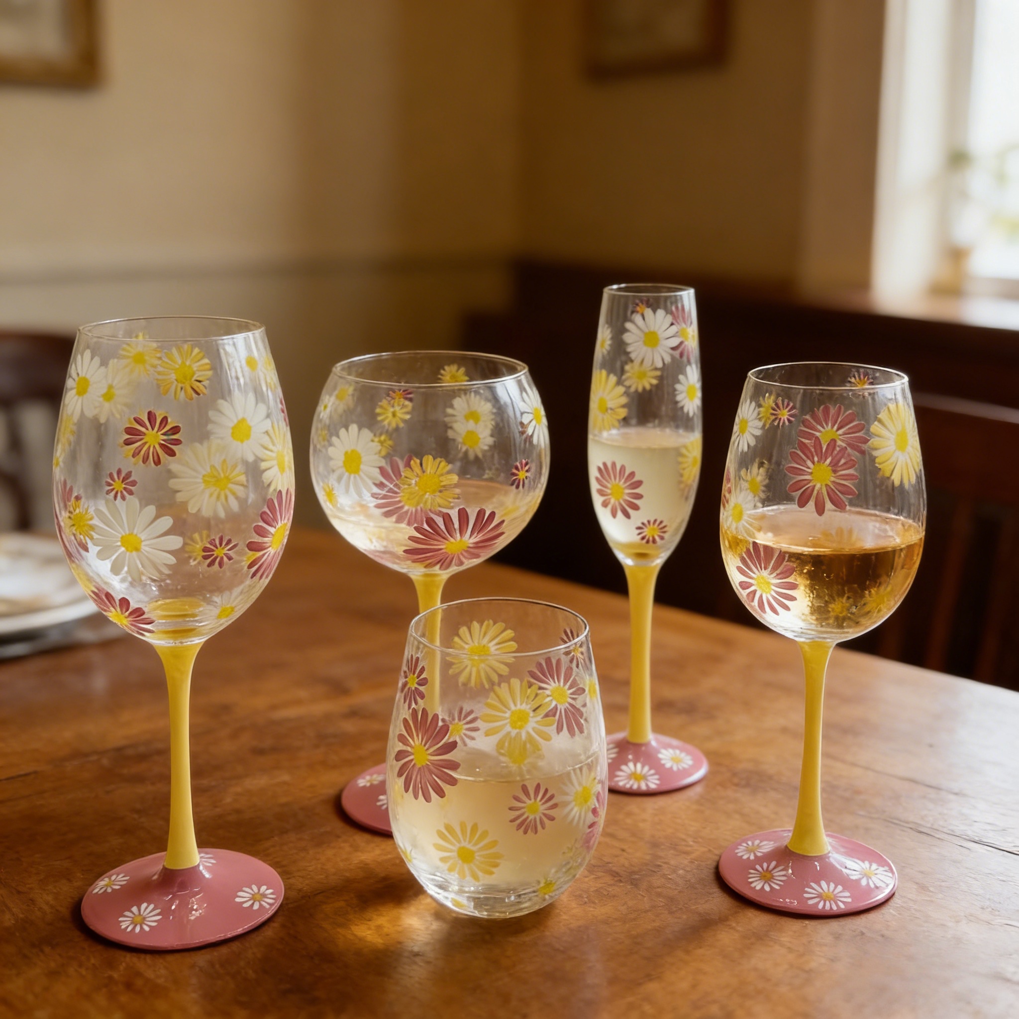 Hand-painted Glassware Collection
